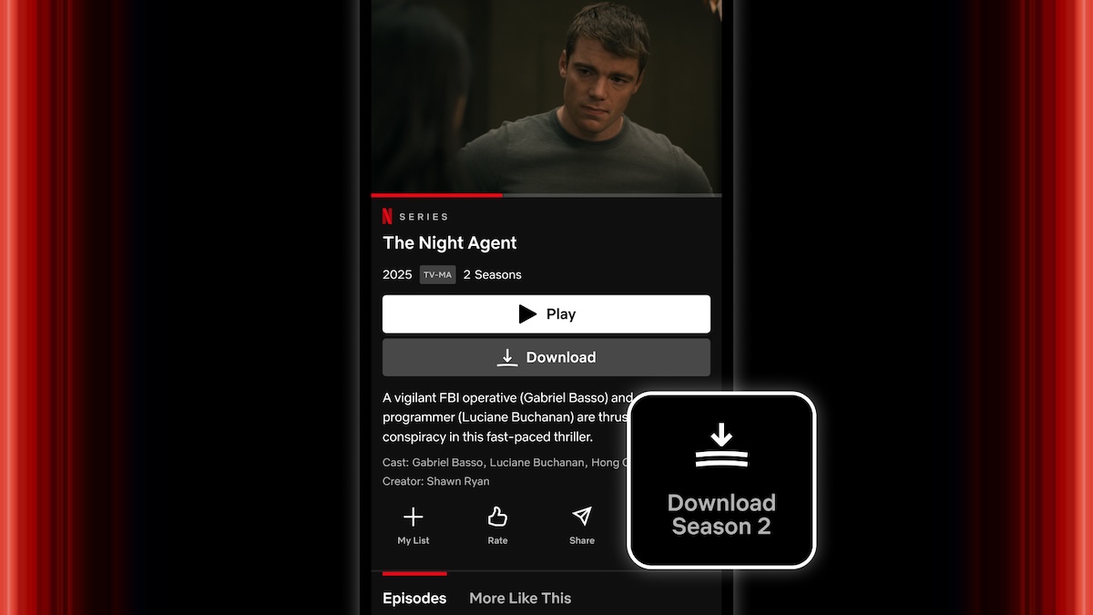 نتفلیکس ویژگی جدیدی برای کاربران iOS اضافه کرد: دانلود یک فصل کامل سریال با یک کلیک - Netflix adds a convenient feature for iOS users to download an entire TV season at once