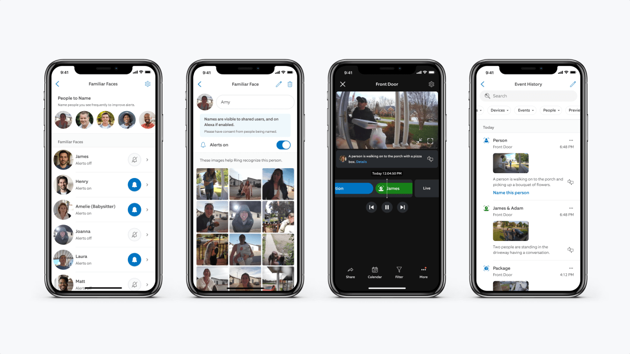 حلقه آمازون قابلیت تشخیص چهره بحث برانگیز و مبتنی بر هوش مصنوعی را برای زنگ های ویدئویی درب ها عرضه می کند. - Amazon’s Ring rolls out controversial, AI-powered facial-recognition feature to video doorbells